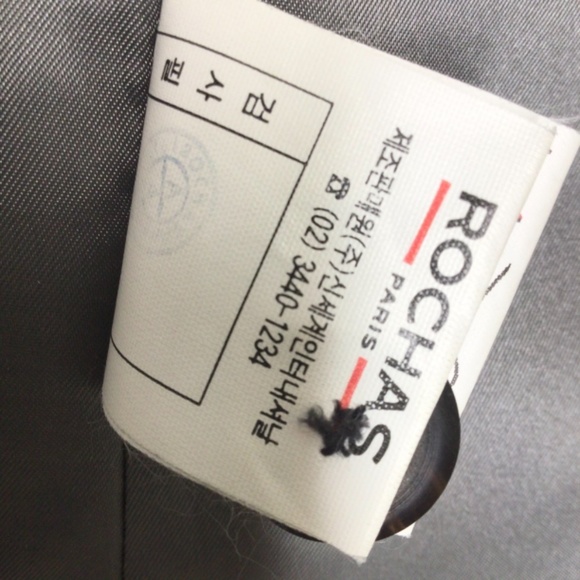 Rochas wool flannel jacket grey - Picture 7 of 10